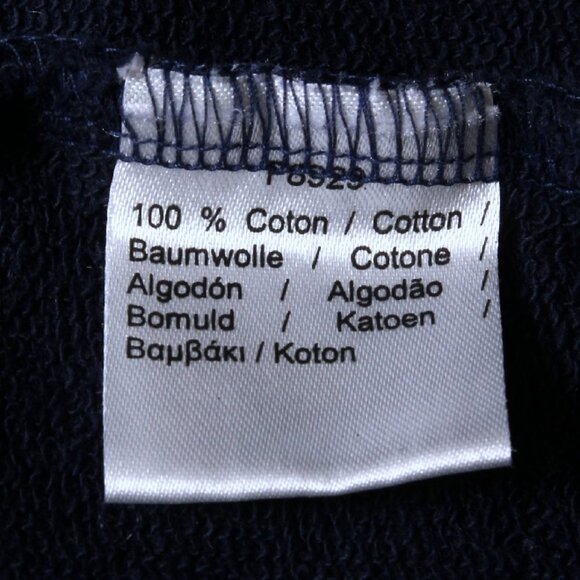 Lacoste 3/4 Sleeve Crew Neck Cotton Pullover Blue Women Size XS - Picture 7 of 10